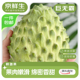 京鲜生 牛奶凤梨释迦果番荔枝 净重5斤装 4~5个装 巨无霸果源头直发包邮