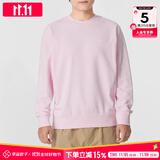 耐克（NIKE）卫衣男士25秋冬新款运动服装训练上衣针织透气套头衫保暖圆领外套 663泡沫粉/晒图退5 XL （180/96A）