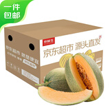 京鲜生 哈密瓜西州蜜 净重4.5-5斤 1-2粒装 源头直发包邮
