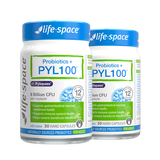 Life Space益倍适PYL100益生菌澳洲pylopass罗伊氏乳杆菌30粒*2