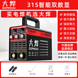 大焊 电焊机家用220v小型直流两相电电子小焊机迷你手提焊机 裸机【315双数显220V】