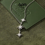 APM Monaco[杨紫同款]六芒星项链女设计感锁骨链送女友毛衣链