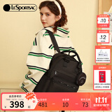 LeSportsac乐播诗新款双肩包旅行包背包大容量电脑包书包 黑色