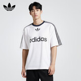 阿迪达斯 （adidas）男 三叶草系列 ADICOLOR POLY T 短袖 IM9459 白色 XL