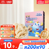 小鹿蓝蓝 婴幼儿钙铁泡泡酥小饼干谷物味35g宝宝零食儿童零食8个月+  