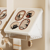 范爷家浴室壁画收纳箱防水卫生间置物架折叠挂画柜子盒浴室放衣服神器