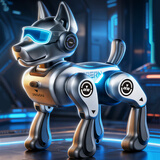 科学怪兽Ai智能机器狗儿童玩具遥控汽车编程机器人男女孩周岁宝宝生日礼物