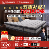 芝华仕5星床垫独立袋装弹簧静音家用乳胶席梦思软硬护脊厚垫明星垫D026 舒睡经典版升级款-1.5*-1.9M 优先发货（详询客服）