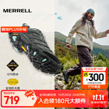 迈乐（Merrell）男女款户外越野徒步鞋MOAB GTX防水透气防滑抓地耐磨登山鞋 J036318灰蓝-3 GTX女款 38