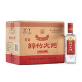绵竹大曲醇酿经典布袋38/42/46/52度白酒 500ml*12瓶整箱【婚庆】 42度 500mL 12瓶 绵竹大曲醇酿经典光瓶
