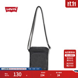 Levi's【商场同款】李维斯男士美式时尚个性随搭牛仔斜挎包000IN 深灰 标准包