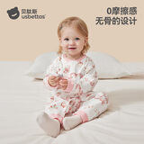 贝肽斯婴儿衣服秋冬装宝宝连体衣纯棉男女新生儿小月龄夏季睡衣爬服