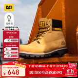 CAT卡特经典大黄靴马丁靴男鞋牛皮面固特异户外工装靴P725756P1EDC25 经典款 45