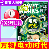 【1-11月现货】万物杂志2025年/2026年1-12月全年/半年订阅 8-15岁青少年版送音频环球科学How it works中文版科普百科中小学生阅读非2024过刊K 新！现货 25年11月【电