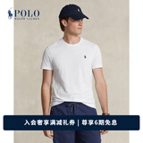 Polo Ralph Lauren 拉夫劳伦 男装 经典款修身棉质短袖T恤RL11648 100-白色 M