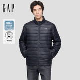 盖璞（GAP）男装秋冬时尚logo轻薄立领羽绒服简约休闲保暖外套657225