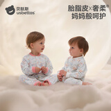 贝肽斯胎脂皮婴儿衣服秋冬季连体衣新生儿男女宝宝长袖哈衣爬服新款