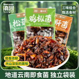 滇园（dianyuan） 云南特产即食菌菇500g鸡枞牛肝松茸菌 解馋休闲零食小吃下饭菜