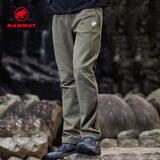 猛犸象（MAMMUT）Clion 男士户外弹性防风保暖松紧腰带抓绒软壳裤 蜥蜴绿色 XL