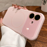 巴蒂尼 Ai按键适用iphone17手机壳苹果17新款草紫色16pro液态硅胶保护套15promax镜头全包防摔14情侣外壳 【砂粉色】硅胶式Ai键*水晶镜头膜*磁吸充电 iPhone 17