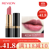 露华浓（Revlon）丽采保湿滋润唇膏女士哑光黑管口红女士不掉色美妆化妆品女彩妆 423#粉色天鹅绒（奶油质地）