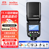 神牛v860三代闪光灯相机机顶闪光灯引闪器高速同步补光灯外拍灯相机热靴灯自动测光户外便携外拍灯 方形灯头V860III闪光灯 适配奥林巴斯/松下