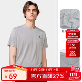 骆驼（CAMEL）户外运动T恤女款 男女透气跑步运动短袖速干T恤 A1S2NX105