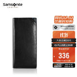 新秀丽（Samsonite）男士长款钱包牛皮卡包驾驶证件收纳包男士生日礼物TK6