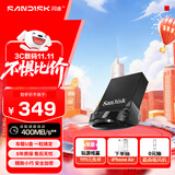 闪迪 （SanDisk） 512GB USB3.2 U盘 CZ430酷豆 黑色 读速400MB/s 车载U盘 文件加密 小巧便携优盘