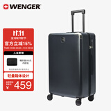 威戈（WENGER）瑞士军刀行李箱20英寸拉杆箱登机箱万向轮商务旅行箱高级感灰色