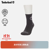 添柏岚（Timberland）官方中性长袜新款户外休闲舒适透气|A2Q4K A2Q4KU14/深灰色  M