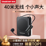 得胜（TAKSTAR）E300mini 无线小蜜蜂扩音器教师专用 蓝牙户外导游喇叭讲解员讲课音箱 黑色