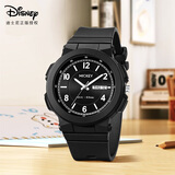 迪士尼（Disney）手表男孩简约时尚双日历石英表男童初中小学生防水手表MK-11620B