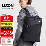 乐上（LEXON）法国品牌双肩包14英寸商务电脑包男防泼水背包通勤笔记本书包礼物