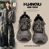 环球废土风老爹鞋厚底显高男款2025新款春季爆款小众耐脏运动鞋潮