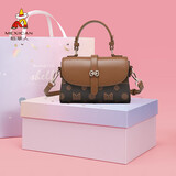 稻草人包包女包2025轻奢单肩斜挎包手提包生日礼物送女友老婆40岁50实用