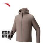 安踏行政夹克丨加绒保暖运动外套男士冬季防泼水梭织连帽商务型壳上衣