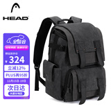 海德（HEAD）双肩包男女笔记本电脑包书包大容量相机摄影包国家地理骑行背包