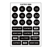 CUKTECH酷态科充电宝创意贴纸/数字系列贴纸 酷态科LOGO贴纸