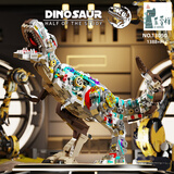 乐爱祥儿童玩具兼容乐高积木暴虐龙积木侏罗纪恐龙积木6-12生日礼物