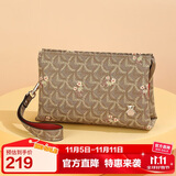 金利来女士手包印花手抓包百搭手拿包 生日礼物送礼