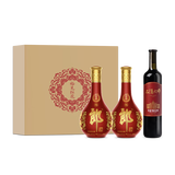 郎酒【裕见红花】红花郎15 53度 500ml*2+张裕解百纳 750ml*1