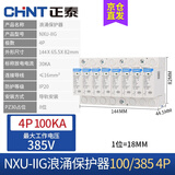 正泰（CHNT） 浪涌保护器 NXU-ⅡG电源防雷器  电涌防雷开关 家用避雷器二级 NXU-ⅡG-100kA/385V-4P