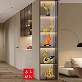 新中式套装摆件客厅酒柜电视柜摆饰品新款高档乔迁新居玄关装饰品 轻奢摆件5件套二