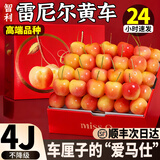 壹萌果蔬雷尼尔黄金车厘子【JD/顺丰-多地次日达】黄樱桃水果礼盒送礼 2斤(净重) 【超值推荐】爽吃满足 【清甜尝鲜】大果 J 单果26-28mm