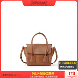 RABEANCO桦碧【明星同款】笑脸包女包斜挎包单肩包手机包小方包88205 焦糖色