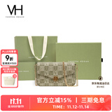 VANESSA HOGAN VH女包山茶花信封包2025夏季小众包包老花链条包女士单肩斜挎包