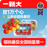 京鲜生&一颗大 双拼散串樱桃番茄 爆汁西红柿净重418g*2盒 源头直发包邮