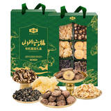 金唐山珍六福菌菇礼盒430g 有机鹿茸菇银耳山珍干货送长辈节日礼品
