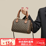 红蜻蜓包包女包2025新款斜挎单肩包波士顿加大手提包送女友生日礼物